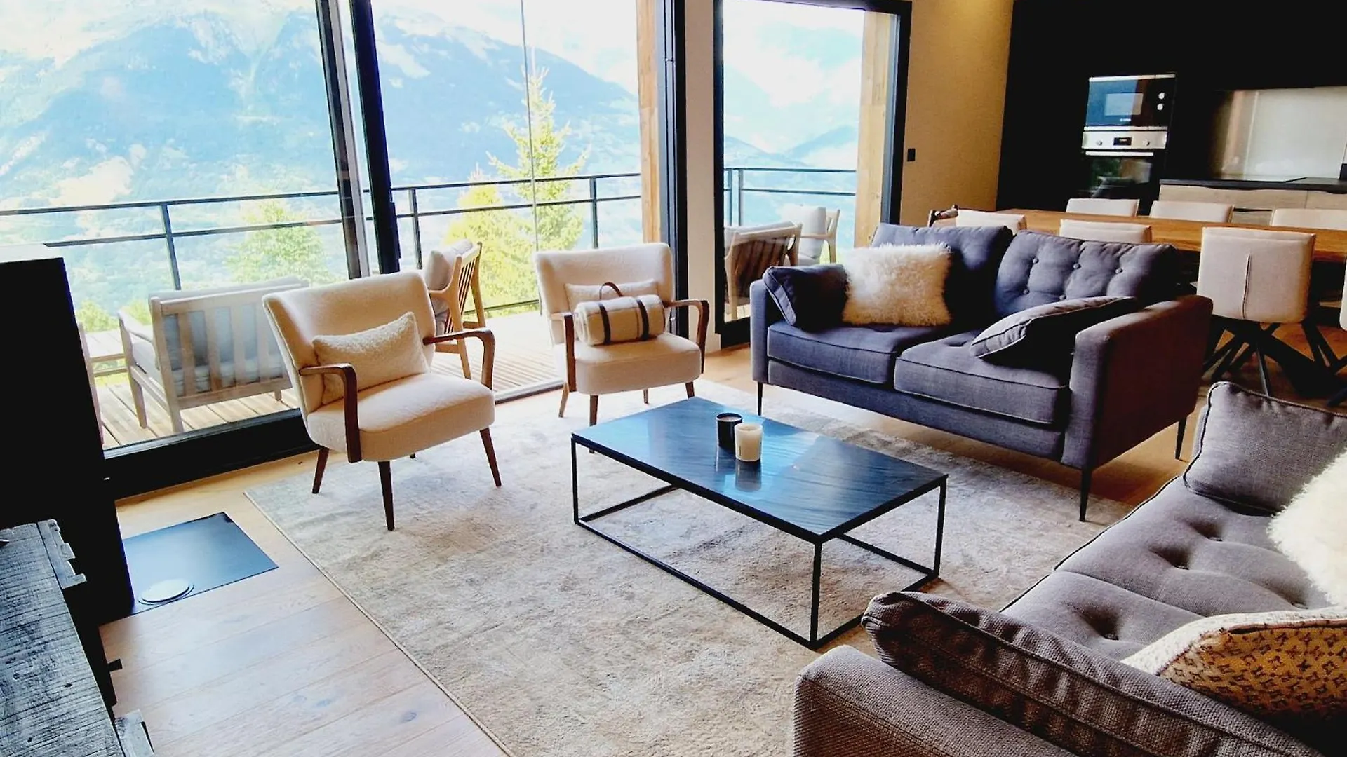 Chalet Haut De Gamme Avec Sauna, Ski Room Et Parking Proche Des Pistes - Fr-1-755-30 La Plagne